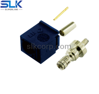 Connecteur à sertir droit jack SMB pour câble RG-174 50 ohm 5FKF11S-A02-007